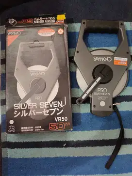 Meteran Terkalibrasi Yamayo Pro Silver Seven VR50, 50 meter  NEW Murah