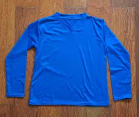 Kaos tangan panjang, unisex, pernah dipake