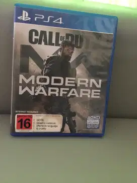 kaset bd ps4 COD call of dutty MW Modern warfare