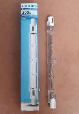 Philips Essential Lampu Stick Halogen 500 Watt (A-608)