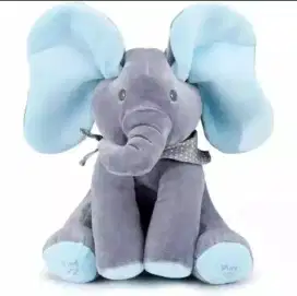 Boneka Gajah Peekabo cilukba