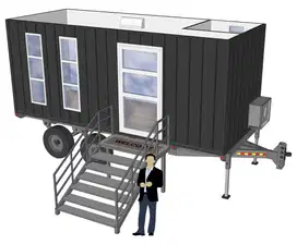 TRAILER CONTAINER OFFICE - CONTAINER OFFICE