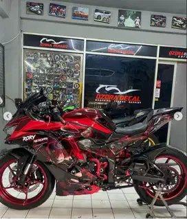 Stiker Decal Premium Motor Kawasaki ZX25R Anime Rory Mercury Sticker