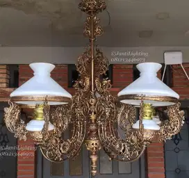 Lampu gantung jawa cabang 4