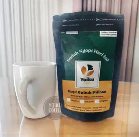 Kopi bubuk robusta murni Yoiku 100 gram