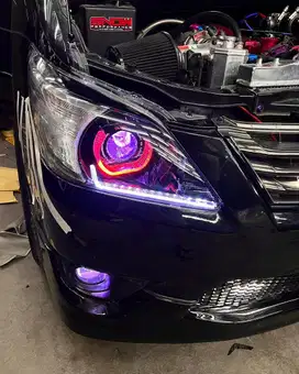 Custom lampu mobil/ custom biled/ projector mobil/ custom projie / cuc