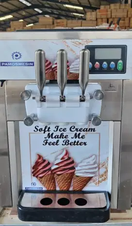 Mesin Soft Ice Cream Table