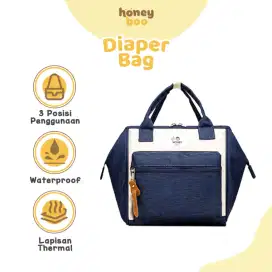 (FREE ONG) Tas Ransel Perlengkapan Bayi 3 Fungsi Diaper Bag