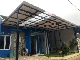 Kanopi Alderon satu layer