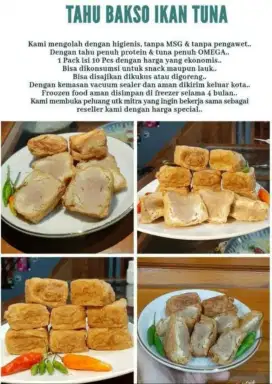 Tahu Bakso Ikan Tuna
