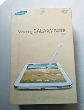 Di Jual Box, Bok, Kardus, Kotak Tab Tablet Samsung Galaxy Note 8.0 16g