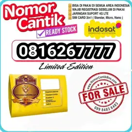 Nomor Cantik INDOSAT SUPER LANGKA 10 DIGIT KWARTET 7777