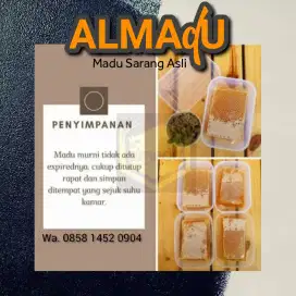 Madu Sarang Lebah Asli