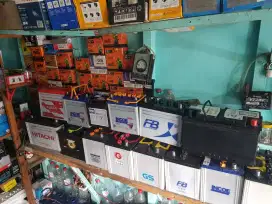 Aki mobil cabutan kondisi 90% bergaransi