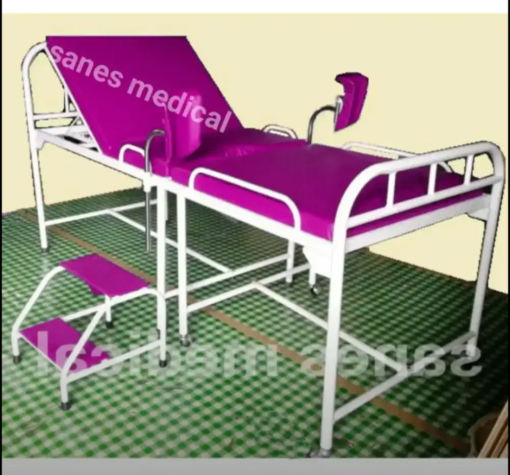 Bed Prokes Obgyn Ranjang Ginekologi Periksa Verlos Partus Kandungan RS