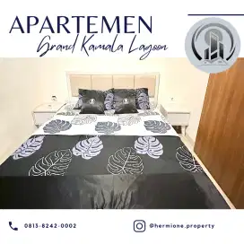 Staycation apartemen grand kamala lagoon