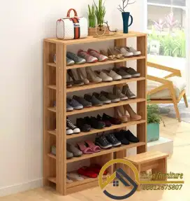 Rak sepatu hpl custom