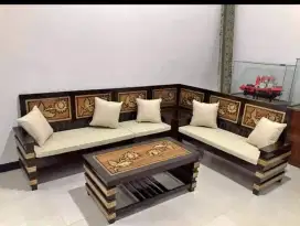 Kursi tamu sofa minimalis sudut robot: 081