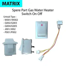 Saklar Sakelar Switch On Off Power Water Heater Gas LPG Universal