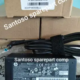 Adaptor charger hp colokan blue pin Original