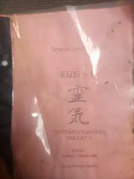 BUKU ILMU PENGOBATAN REIKI - K