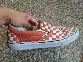 Vans slip on original red hot chili size 44.5/11 jual murah cepat Bu