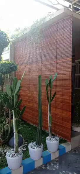 Krey Kayu Penutup teras