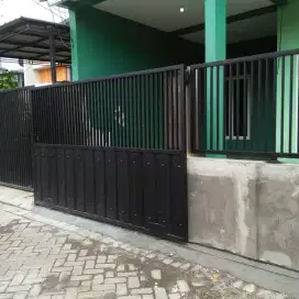 Pagar.pintu minimalis