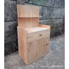 Nakas kayu jati belada / bedside drawer