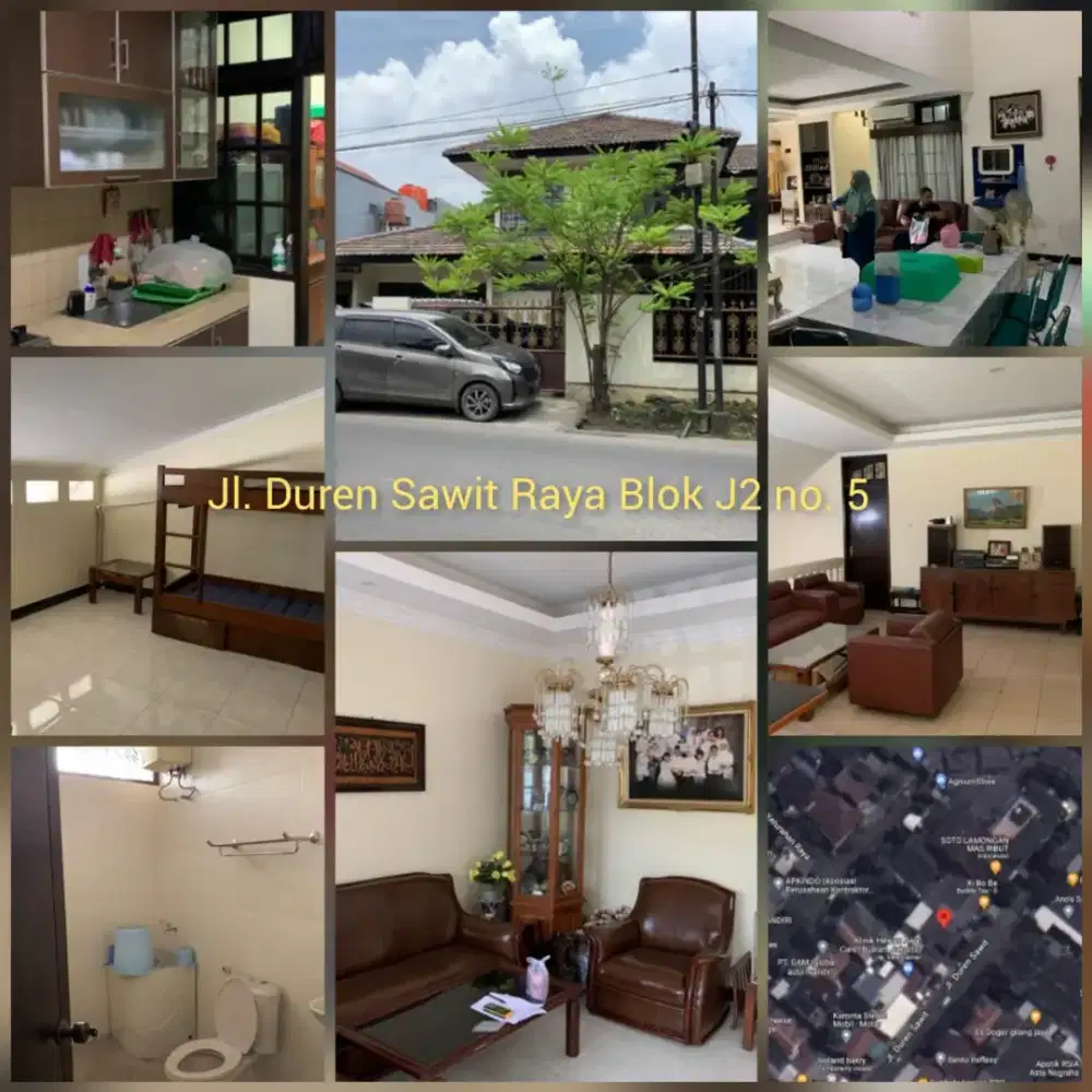 Rumah komesil Duren sawit - jaktim