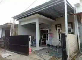 Rangka kanopi baja ringan dan atap
