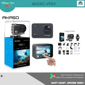 AKASO V50X Action Camera 4K Ultra HD EIS Touchscreen