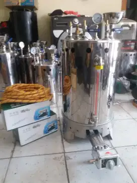 Setrika uap boiler 25 liter