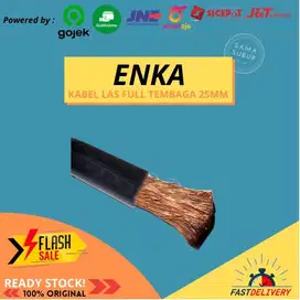 KABEL LAS ENKA 16MM UNTUK MESIN LAS