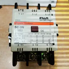 Magnetic contactor/kontaktor Fuji SC-3N(65)100A 220V