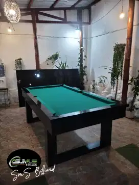 Meja Billiard Bilyar Biliar 7Ft Simple Elegant & Modern Bonus Komplit