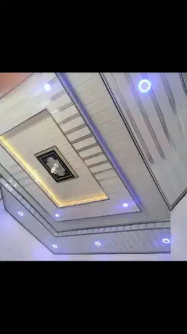 Jual list gypsum dan jasa pemasangan plafon gypsum dan pvc, molding
