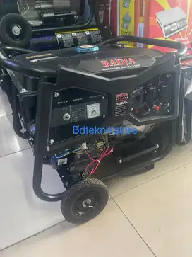 Genset Badja Bensin 7000 Output 5500 Watt Electric Stater