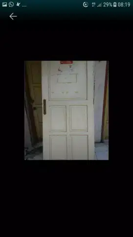 pintu panil jati tua utuh kgak dempulan oso