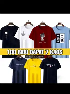 Paket baju kaos