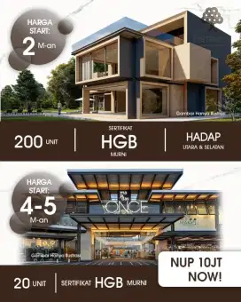 RUKO TERBARU CITRALAND CLUSTER TERDEPAN 4M AN