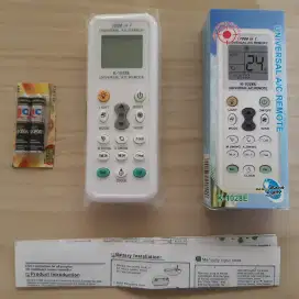 (Plus BATERAI)Remote AC Mirip Chunghop Chung hop/AC Universal/Multi AC