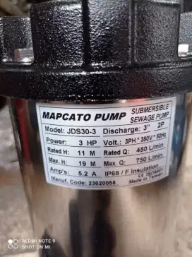Pompa sible mapcato 3 in 3phas3