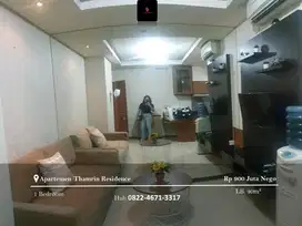 Dijual Apartement Thamrin Residence 1 BR Full Furnished View CIty