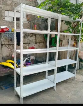 Rak besi 5 susun, rak besi siku, rak besi, rak besi susun 5