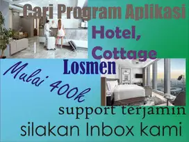 Software hotel villa losmen mudah harga terjangkau