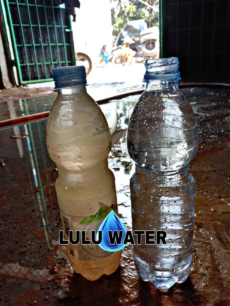 Tabung filter solusi air kotor