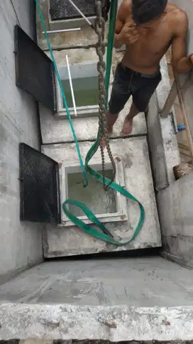 Tandon air beton cor grey strap saptictank gwt