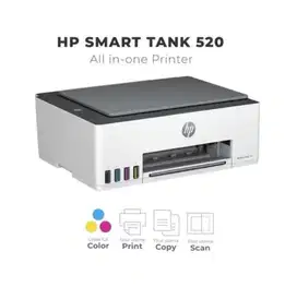 PRINTER HP SMART TANK 520 ALL IN ONE GARANSI RESMI HP INDONESIA