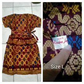 Batik couple size XL dan L